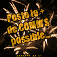 Poste le + de comm's sur cet article et détient ton record !!!